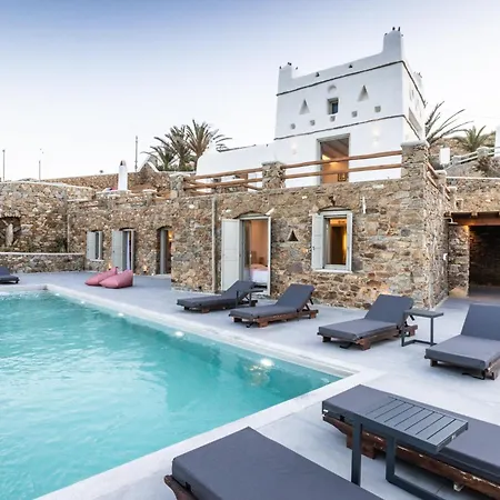 Villa Evita Panormos Private Pool&jacouzzi Panormos (Mykonos)